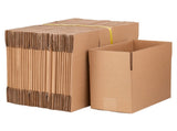 100 Corrugated Paper Boxes 8x6x4"Yellow 55199273