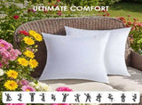 White square pillows suitable for bed 18*18 inches, sofa 95430266