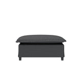 33*27.5" Ottoman Module for Modular Sectional Sofa,Wide Seat,Chenille,2 Colors N723P210664E