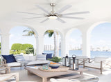 52-Inch Smart Ceiling Fan With Lights,6 Wind Speed,With 8 Black ABS Blades,Voice Remote,Fan For W934P340011