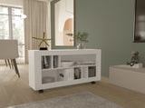 Console Table Cart, 5 Shelves, 4 Casters B097P296826