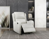 Faux Leather Upholstery Glider Reclining Chair 1pc Living Room Furniture Comfort Seating Gentle B011P207537