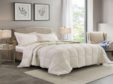 3 Piece Pre Washed Down Alternative Comforter Set with 2 Shams 09054762