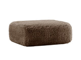 Aviana Ottoman Plush Fabric - Chocolate W714P380182