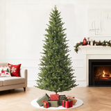 Alpine Pine 6.5ft Christmas Tree Pre-Lit Artificial with 1,489 Branch Tips & 382 Low-Voltage Warm 86629864