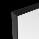 60"x40" Oversized Modern Rectangle Bathroom Mirror with Black Frame Decorative Large Wall Mirrors W708140631
