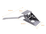 Brand New Universal 90 Degree Under Dash Manual Brake Pedal Kit fit for Chevy Ford Dodge 18396207