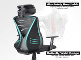 Ergonomic Office Chair with Adjustable Headrest and Armrest, Mesh Swivel Desk Chair with Storage 99856926
