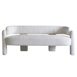 75.59" Wide Boucle Upholstery Modern Sofa for Living Room Beige W579125477
