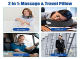 Portable Rechargeable Neck Massager Pillow - Shiatsu Kneading , 2 Heating Modes 25191914
