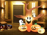 8-foot Halloween inflatable pumpkin 60770082