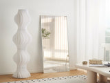 70" x 31" Full Length mirror white Aluminum Alloy Frame, leaning or Wall Mounted, High Definition, W2071P248359