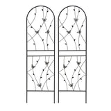 4 Pack Metal Garden Trellis 71" x 19.7" Rustproof Trellis for Climbing Plants Outdoor Flower Support 36708234