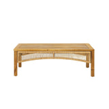 4-Pieces Acacia Wood Patio Furniture, Outdoor Furniture with Coffee Table, Patio Conversation 72408.00LBGE