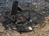 Powerful Mole Snap Trap - Thickened Waterproof Metal, Easy Foot-Step Setup, Humane Instant Kill, 20549992