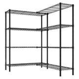 49.2''W Adjustable Storage NSF Wire Shelving Unit Multiple rows Shelving for Storage Rack 58966298