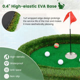 37.5" x 25.5" Oval Floating Golf for Pool Chipping 12508439