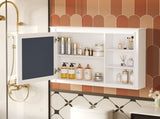 36'' x 28'' Medicine Cabinet, Wall Mounted Bathroom Storage Cabinet, Modern Bathroom Wall Cabinet N710P322791K