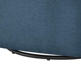Ardena Blue Swivel Barrel Chair B050P322593
