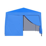 ZNTS Outdoor 10x 10Ft Pop Up Gazebo Canopy Tent Removable Sidewall with Zipper,2pcs Sidewall with W419P147519