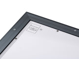 40*30inch LED Bathroom Beveled Mirror,3000-6000K Gradient Front and Backlit LED Mirror for W2091P214096