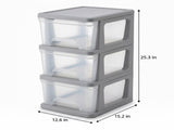 (3 pack) 5 Gallon WaterProof Plastic Storage Bin with Lid, Gasket Seal and Durable Latches, Black 94831387