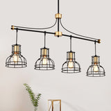 Dining Room Light Fixture/Chandelier Over Table, 40-Inch Hanging for Farmhouse Linear W1592P233442