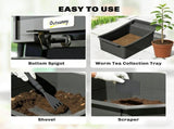 4-Tray Worm Composter Bin 24996557