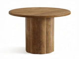 31.5 Inch Round Reception Desk for 4 People, Conference Table with Sturdy Base 85899311