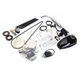 ZNTS 80cc 2-Stroke High Power Engine Bike Motor Kit Silver White 04530415