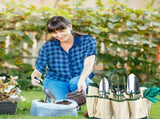 13Pcs Garden Tool Kit, HeavyDuty Aluminum Alloy Gardening Tools with AntiSlip TPR Handles, Oxford 58681467