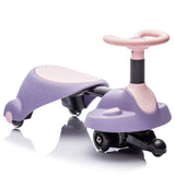 6V Kids Ride On Electric Wiggle Car,Flashing & Shock absorbing PU Wheels For Effective Floor W1578P213376