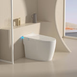 ZNTS Smart Toilet with Voice Control and Bubble Shield, Heated Bidet Seat, Portable toilet with bidet W1872P209921