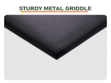 Swivel Campfire Skillet Combo, Portable Heavy Duty Camping Grate with Height Adjustable 03395667