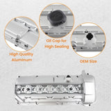 Aluminum Valve Cover w/ Gasket & Bolts for BMW E46 E39 325XI 330CI 330I M52 M54 23775369