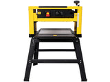 13 Inch Benchtop Thickness Planer with stand, High Power Wood Planer, Dust Port, 8000 RPM Motor, for W465P439546