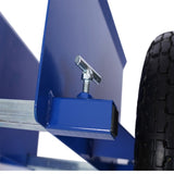 600lb Panel Dolly , 10in. Pneumatic Wheels ,blue W46559169