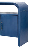 U_STYLE Elegant Console Table with Treated Fir Veneer,Suitable For Entryway, Hallway, Living Room, N711P216233V