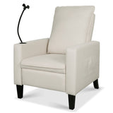 Recliner Chairs for Adults, Adjustable Recliner Sofa with Mobile Phone Holder & Cup Holder, Modern W680131613