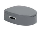 Portable Toilet with Non-slip Mat Grey 56598783