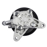 Silver Power Steering Pump W/ Black Pulley Replacement for Honda 2003-04 Pilot 56110-PGK-A01 68124702