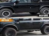 Running Boards Compatible with Ford Bronco 4 Door 2021-2026 , Two Stairs Side W2801P277662