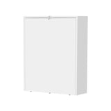 White Wall-Mounted Drop-Leaf Table B062P290227