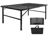 Camping Table 3-Foot with Mesh Desktop, Lightweight Portable Folding Grill Table for Outdoor Picnic 68559489