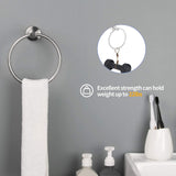 6 Piece Stainless Steel Bathroom Towel Rack Set Wall Mount 87757730