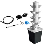 25-pots Vertical Garden Planter Smart Garden Kit with Pump Movable Water Tank for Gardening Lover 77093138