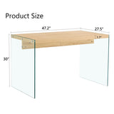 The top of the coffee table is made of medium density fiberboard and wooden stickers, with W1512P347778