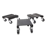 ZNTS 3pcs Snow Mobile Dolly Black 06484761