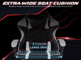 Video Game Chairs for Adults, PU Leather Gaming Chair with Footrest, 360&degSwivel Adjustable Lumbar 79821020