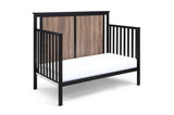 Connelly 4-in-1 Convertible Crib Black/Vintage Walnut B022P204864
